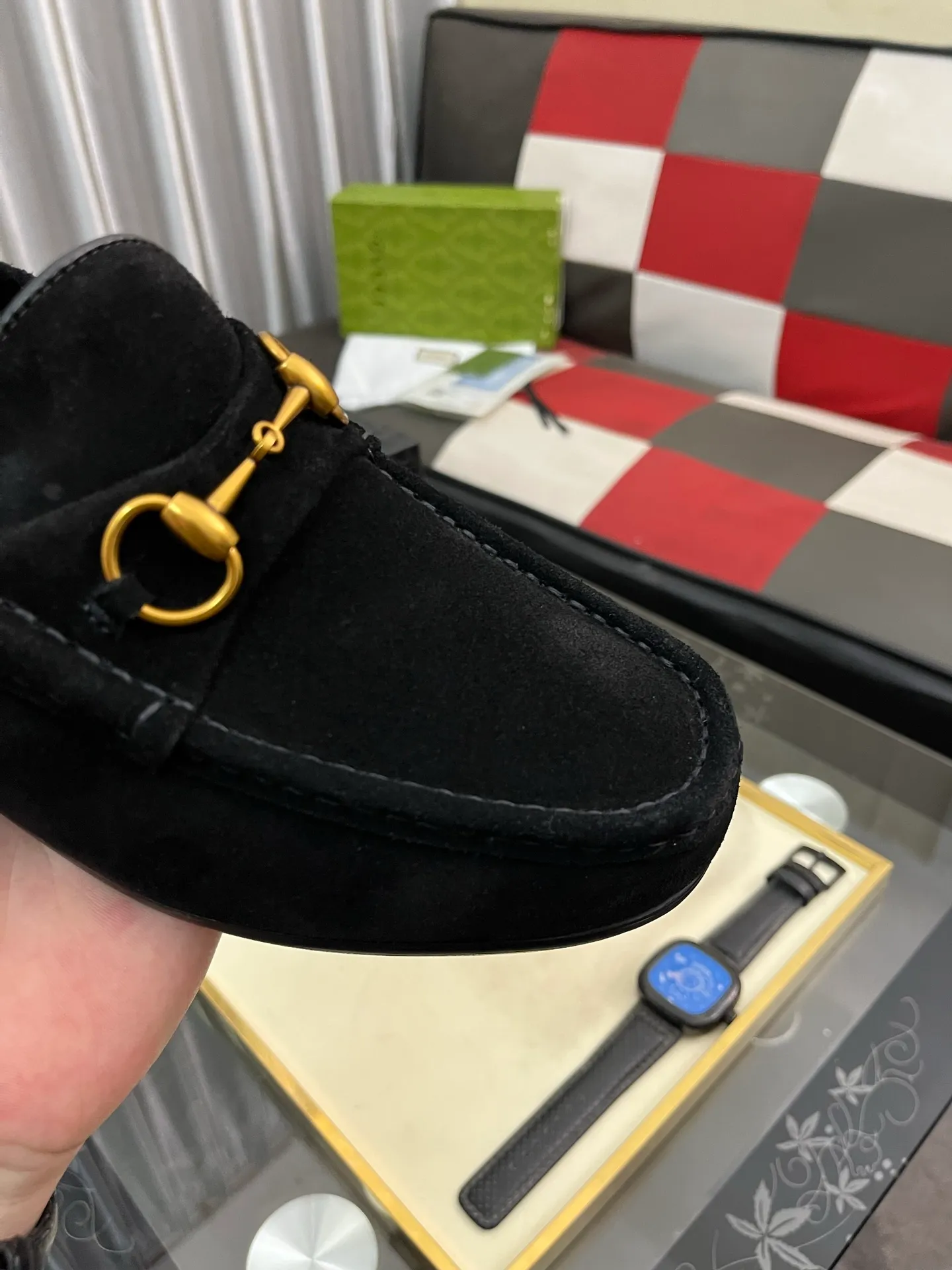 Men's Men's Shoes 💰540⌚️⌚️【GUCCI】The most popular classic Gucci leather shoes. Synchronized with the official website, the upper is made of Italian first-layer cowhide ➕cowhide lining, with unique brand and unique craftsmanship. Highlighting the hot style of the new year. Stop hesitating, stop wandering, get it now. Digital: 38--444️⃣colors available